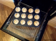 Frisch aus dem Ofen, die lecker duftenden Quitten-Muffins!